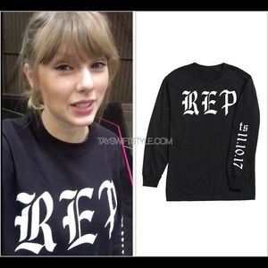 Taylor Swift Reputation Long Sleeve Release Date Shirt Official Merch